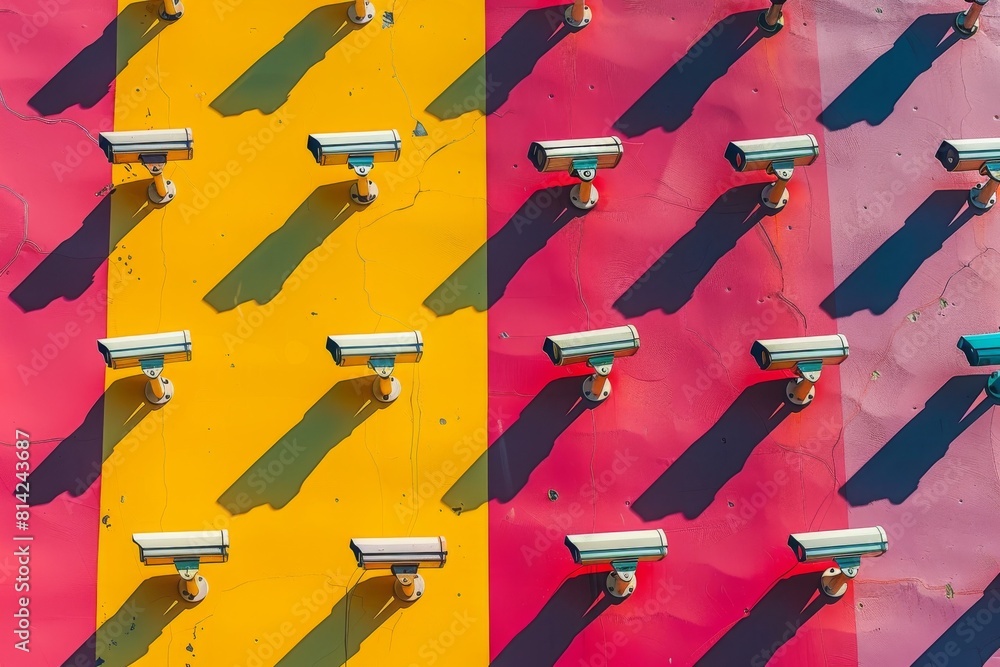 Poster urban living benefits from cctv coverage, capturing behavioral anomalies and enforcing safety protoc