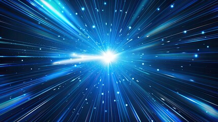 Fototapeta premium stripes lines with blue light background