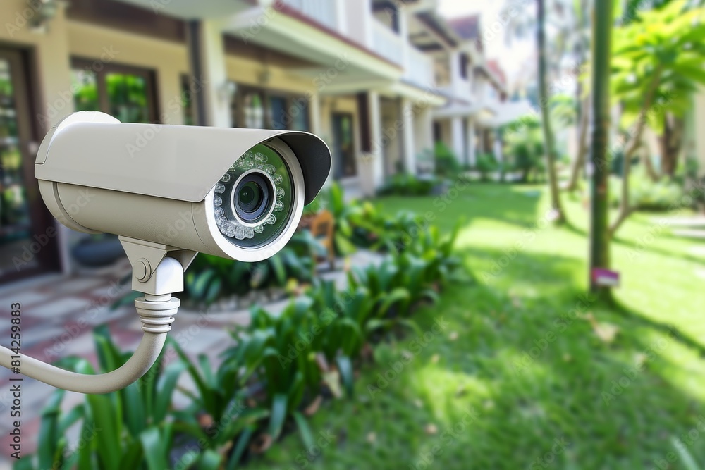 Poster safety and protection are prioritized in security monitoring systems, integrating secure video surve