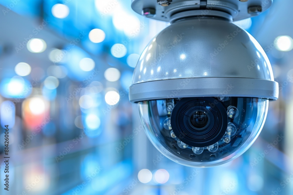 Poster enhance security with watchful eye detection, employing secure video monitoring and digital recordin