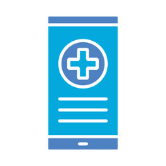 Fototapeta premium Medical App Icon