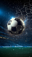 Naklejka premium Sport football illustration