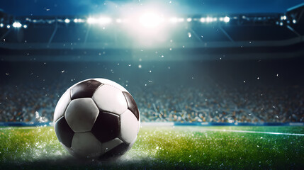 Naklejka premium Sport football illustration