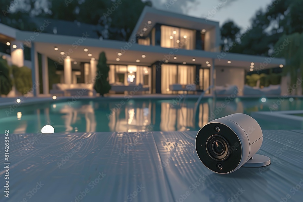Poster enhance security with watchful eye detection, employing secure video monitoring and digital recordin