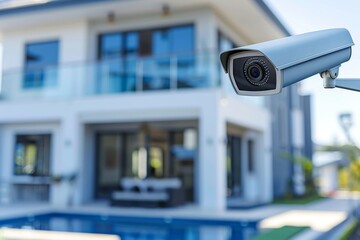 Digital monitoring integrates with secure video surveillance, employing watchful eye detection mats and security concept recording for robust safety and protection.