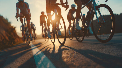 bicycles in the park