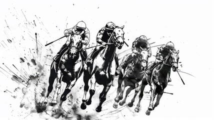 person riding a horse