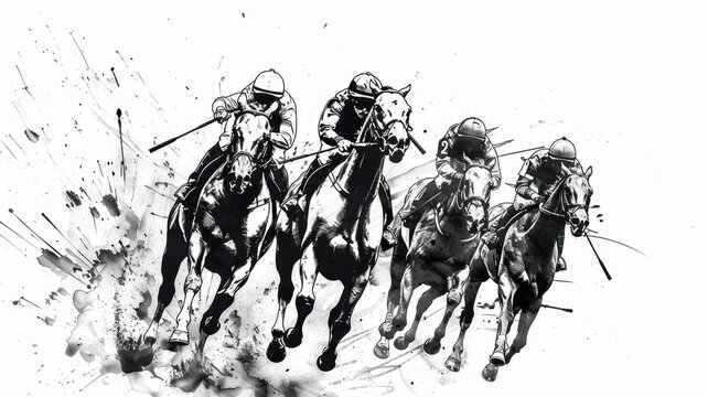 person riding a horse