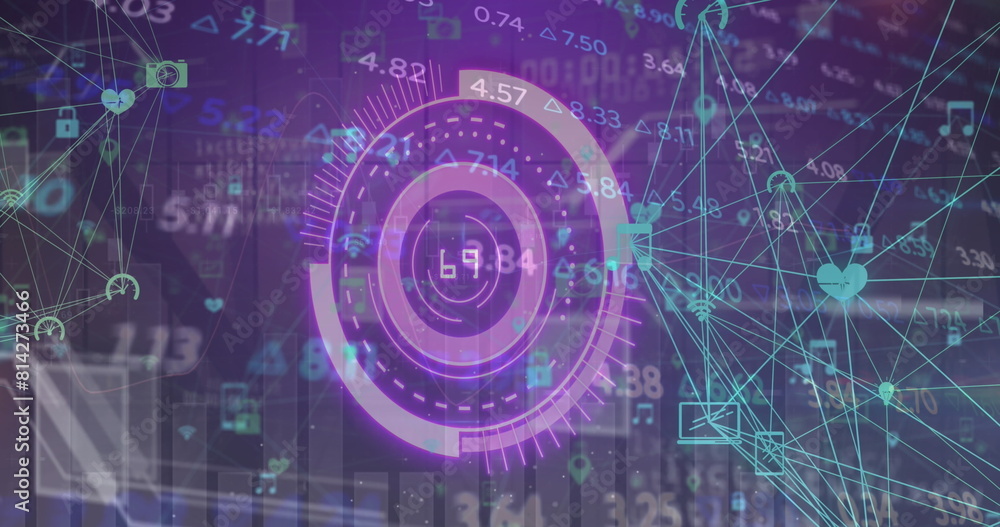 Poster image of scope scanning over data processing