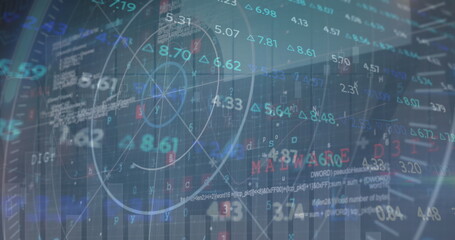 Image of scope scanning and financial data processing