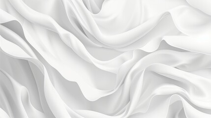 Obraz premium A serene white abstract texture invites exploration, with subtle variations in shade and tone adding depth to the digital canvas. Whether for posters, flyers, or advertising, abstract background