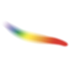 Gay pride rainbow gradient light leak