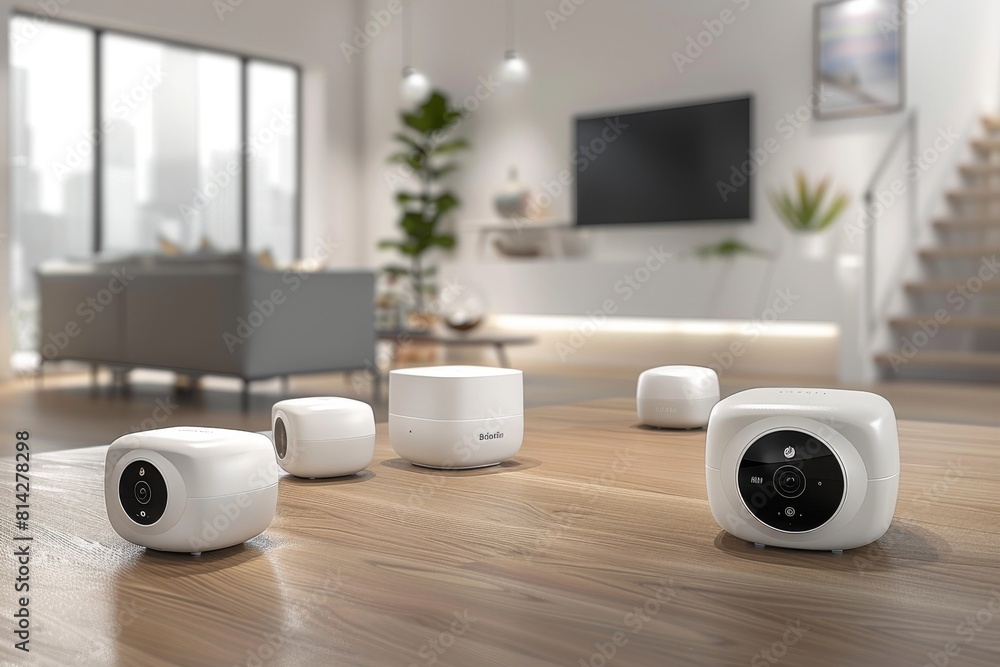 Poster advanced floor sensors in smart homes enhance the functionality of cctv and ctv surveillance systems