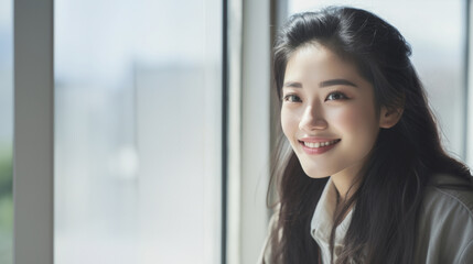 Obraz premium ビジネス 女性 アジア人