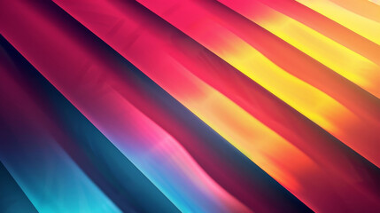 Abstract colorful diagonal lines background - Vibrant abstract background with diagonal lines in a spectrum of colors