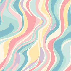 Seamless doodle pattern, colorful with pastel colors, digital paper for printing, graphic design, product designs, stickers and many more.	
