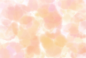 水彩　オレンジ　和紙　背景