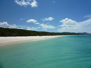 オーストラリア　ホワイトヘブンビーチ　ハミルトン島　グレートバリアリーフ