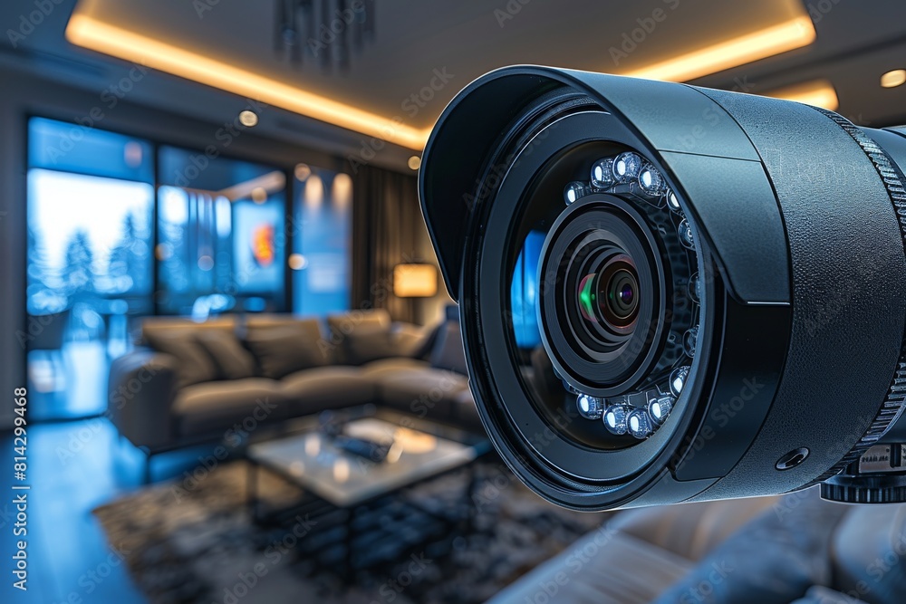 Poster surveillance security by cctv cameras helps camera operators maintain efficient online video technol