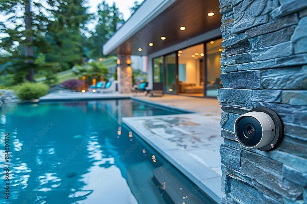 Poster alarm systems control smart home environments, integrating security concepts with real estate protec