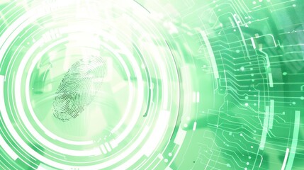 Interface technology, future technology concept