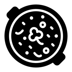 bobo de camarao glyph icon