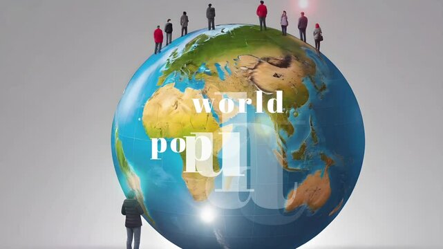 world population day celebration poster