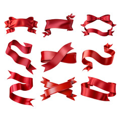 3d ribbon set