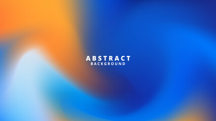Dive into the enchanting blue and orange abstract mesh blur background. Captivate your audience with modern ads, websites, and social media designs