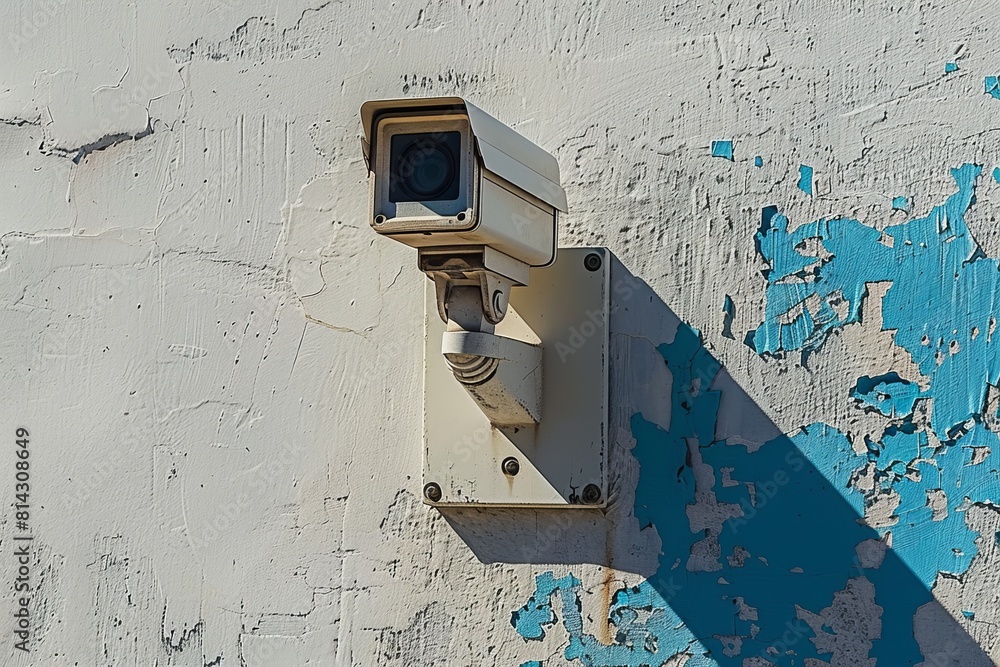 Aufkleber building intelligence in urban technology integrates artificial intelligence with biometric home saf