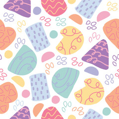 Alphabet Abstract Inspired Pattern Design