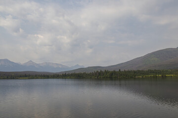 A Cloudy Summer Morning at Pyramid Lake