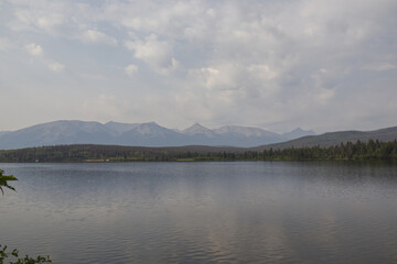 A Cloudy Summer Morning at Pyramid Lake