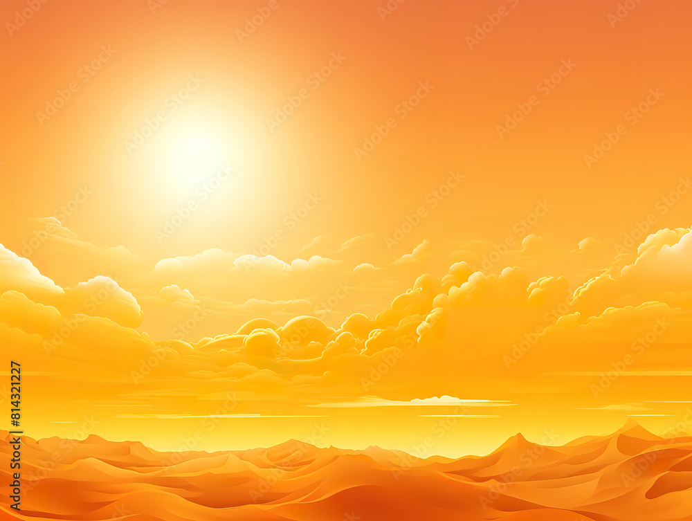 Canvas Prints Sunshine background