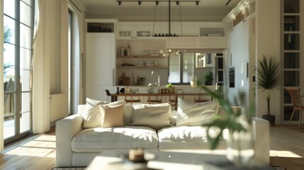 Modern Zen Space with Decorative Elements