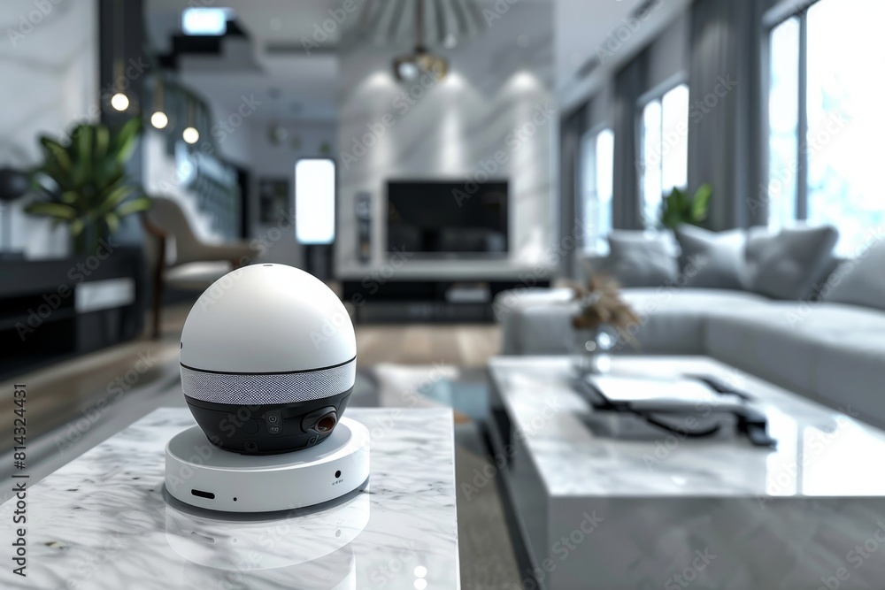 Poster surveillance displays in alarm systems control video locks, ensuring improved security through prote
