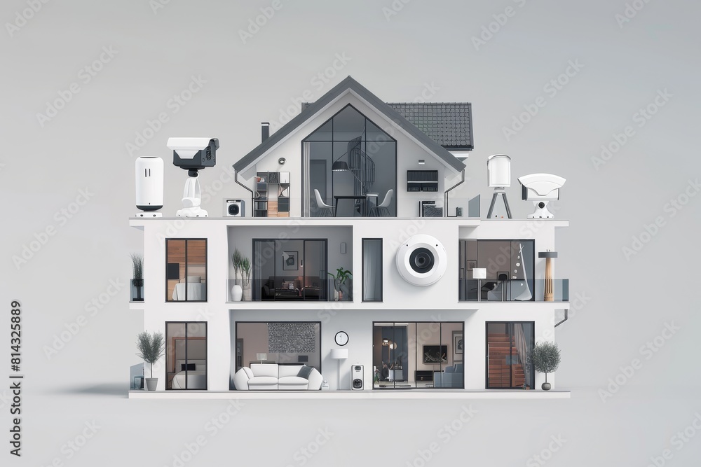Poster surveillance solutions in iot fencing integrate safeguard measures with smart homes, ensuring protec