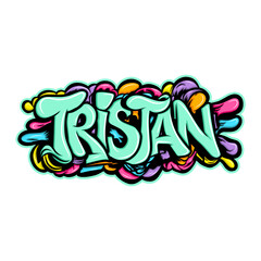graffiti lettering typography art illustration