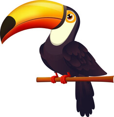 Obraz premium toucan bird design, vector illustration eps10 graphic.