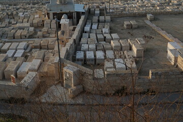 The Mount Olive Jewish cemetery