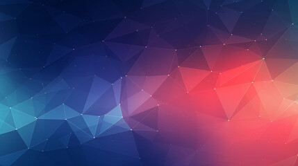 Digital technology background, dynamic waves of glowing points, gradient abstract PPT background