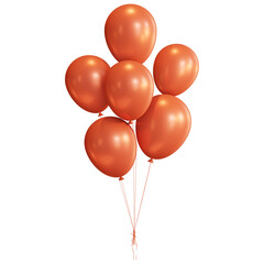 Orange Balloons