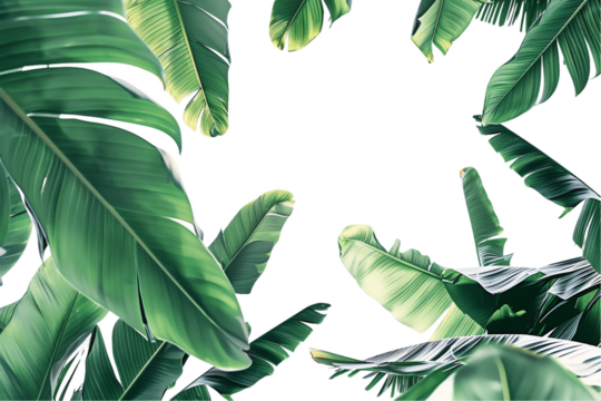 tree leaves and branches frame a natural border, evoking summer vibes with floral foliage and eco-friendly design