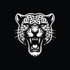 leopard vector illustration design  