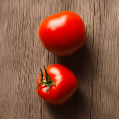 Tomato isolate, Fresh tomatoes, Red tomatoes