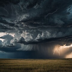 Honor National Camera Day with a breathtaking shot of a dramatic thunderstorm rolling in over the plains.

