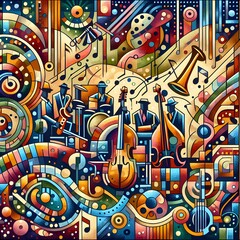 abstract background with circles