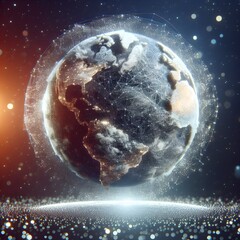 earth and sun