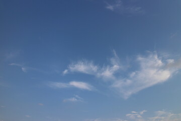 Fototapeta premium Blue sky with cloud. Clearing day and Good weather in the morning.