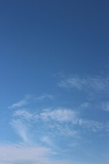 blue sky with clouds